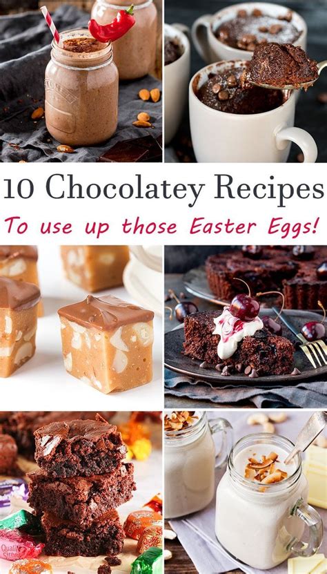 If you're looking to use up the extra eggs in your fridge, turn them into dessert! 10 ways to use up leftover Easter eggs. If your kids got 5 ...