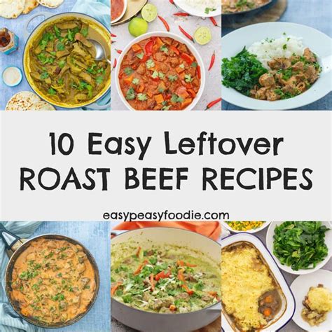 10 Easy Leftover Roast Beef Recipes Easy Peasy Foodie