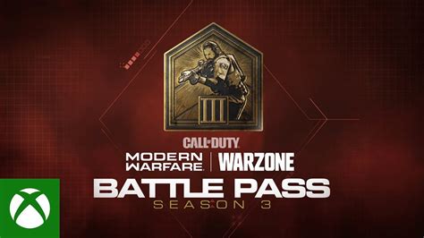 Call Of Duty Modern Warfare And Warzone Battle Pass Season 3