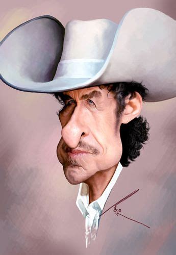 Bob Dylan By Besikdug Caricature Celebrity Illustration Bob Dylan