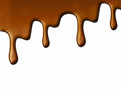 Dripping Chocolate Melting Drip Transparent Effect Clipart