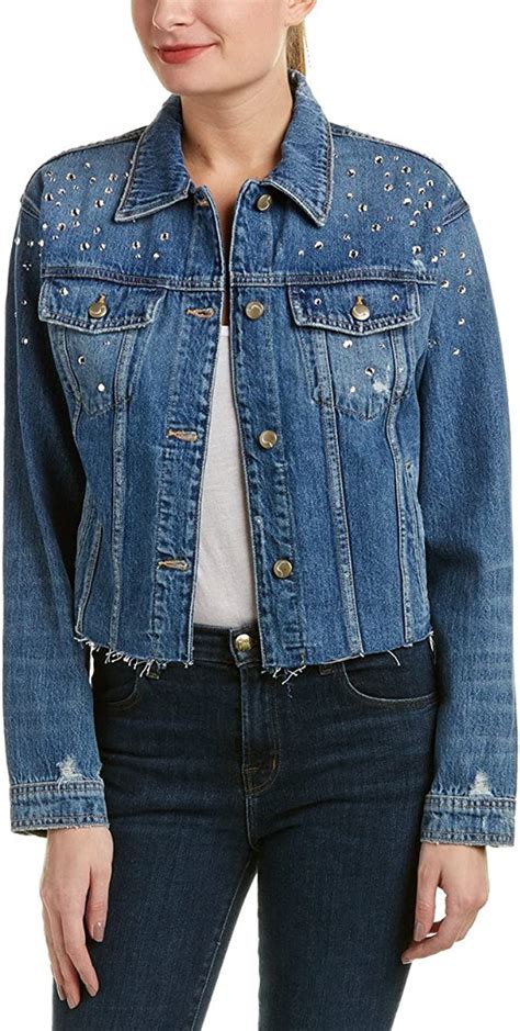 Joes Jeans Womens Cut Off Denim Jacket At Amazon Womens Coats Shop