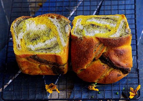 Sourdough Matcha Loaf With Buttermilk Currylines Carolines