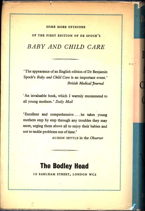 Dr Benjamin Spocks Baby And Child Care New And Enlarged Edition