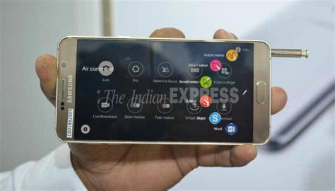 It adopts the glass and metal styling of the. Samsung Galaxy Note 5 review: For those who must jot down ...