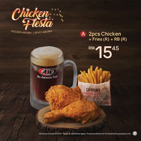 Malaysia's largest apple premium reseller. Promosi Chicken Fiesta di A&W Malaysia | Golden Aroma ...