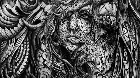 Wallpaper Face Drawing Digital Art Women Hands