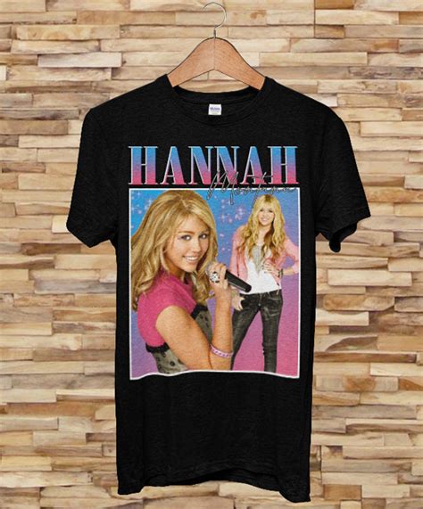 Hannah Montana Rap Hip Hop 90s Retro Vintage T Shirt Etsy
