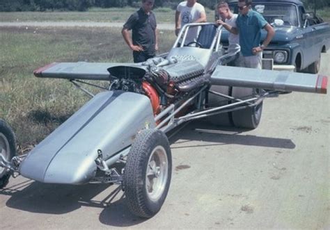 Experimental 1960s Allison Powered Dually Dragster Dragsters Drag