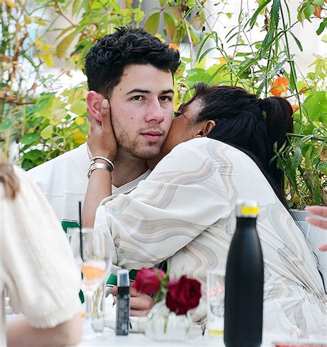 Nick Jonas And Priyanka Chopra Share A Sweet Kiss At Pda Filled Lunch Date In London Photoserin