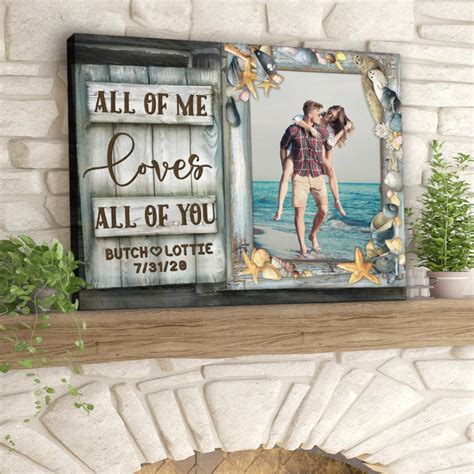 Custom Canvas Prints Personalized Ts For Wedding Anniversary