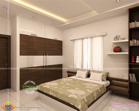 Trendy Bedroom Interior Designs Kerala Home Design Floor Plans Contain