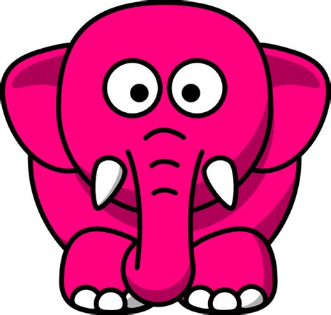Pink Elephant Clip Art - Cliparts.co png image