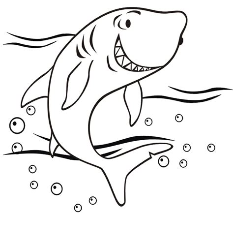 Another great location to look for coloring pages for kids is online bookstores. Shark coloring pages to download and print for free