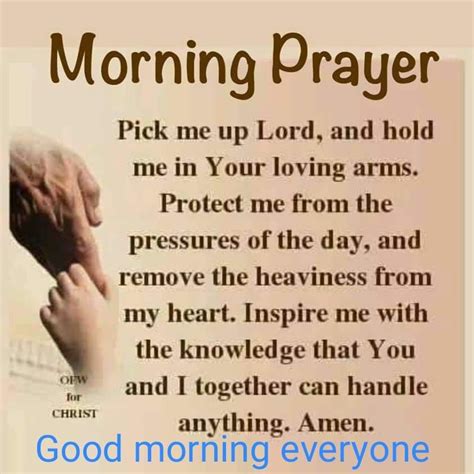 Good Morning Prayer Morning Prayer Quotes Morning Prayers