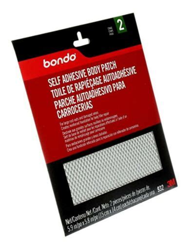 Bondo 932 Self Adhesive Patch Bondo 932 Self Adhesive Patch Ebay