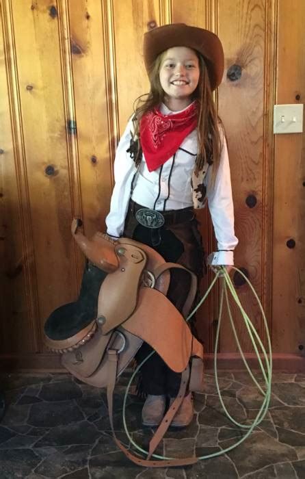 Cowgirl Chaps Girls Costume