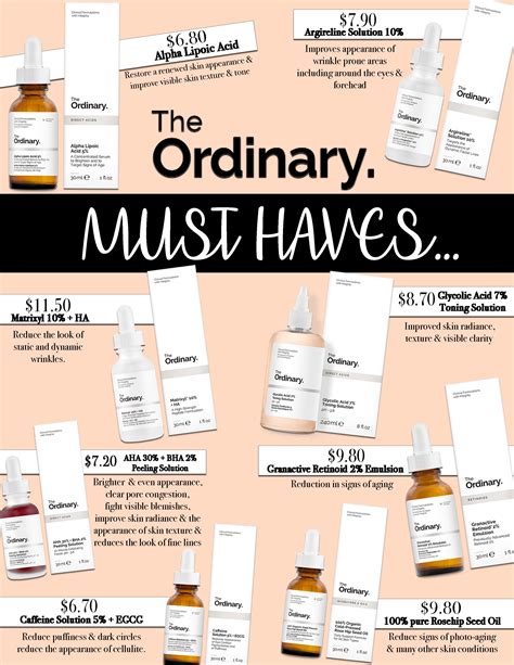 The Ordinary Skin Care Routine Steps Skin Care Routine Order The