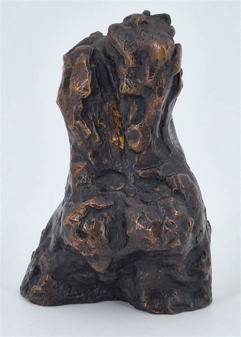 Sculpture Statuette Torse De Femme Bronze Brutaliste Christian Maas 1973 Ebay