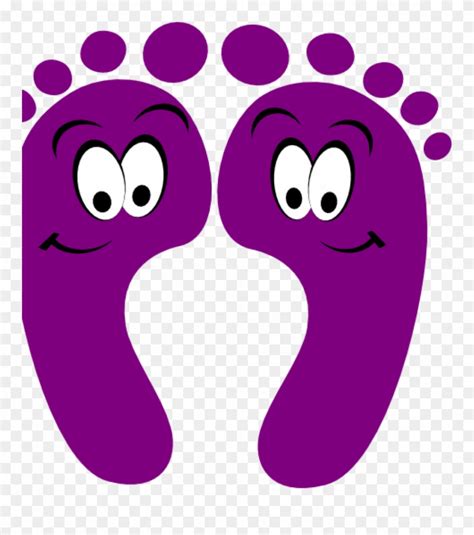 Download Happy Feet Clipart Purple Clipart Purple Happy Feet Cartoon