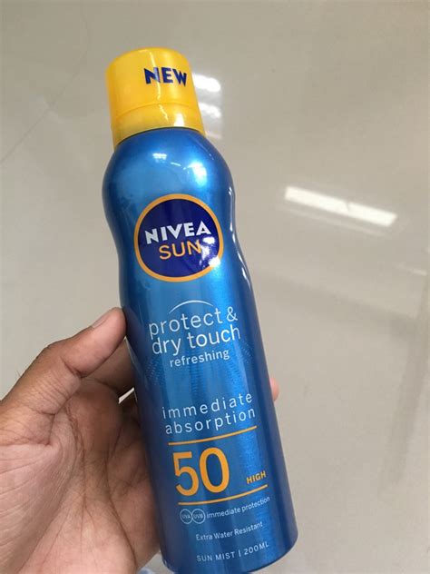 Nivea Sun Protect Dry Touch Spf 50 Kesehatan Kecantikan Kulit