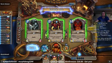 In this video tutorial i give you a arch thief rafaam heroic deck, and teach you how to beat the third boss in the forth wing, the ruined city, of the league of explorers adventure on heroic mode. Heroic Arch-Thief Rafaam- Hearthsone LoE Hall of Explorers Wing 4 - YouTube