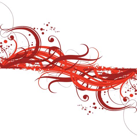 Red Abstract Lines PNG Image | PNG Mart