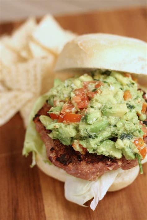 Guacamole Turkey Burger Un Pinguino In Cucina