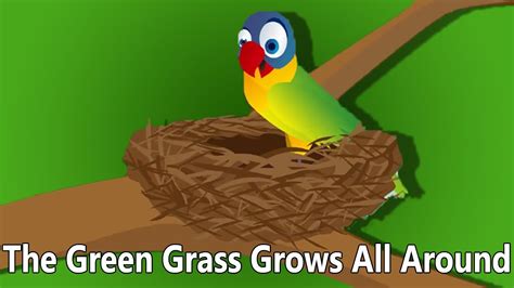 The Green Grass Grows All Around Song Vintage Nursery Rhyme Vintage