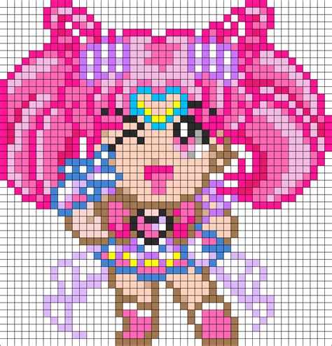 Kawaii Star Perler Bead Pattern Bead Sprite Disegni Pixel Art Images