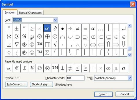 Using The Insert Menu In Microsoft Office Word 2003