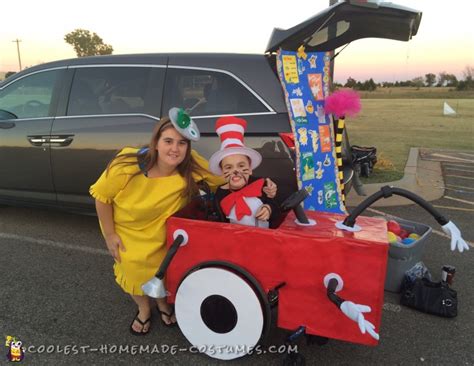 Awesome Homemade Wheelchair Costume From The Cat In The Hat