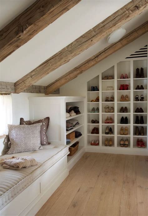 Loft Space Or Open Closet Attic Design Attic Remodel Loft Room