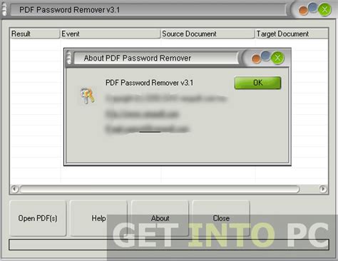 Provide the correct password if you know one or just click the unlock pdf button instantly to try remove password automatically. PDF Password Remover Free Download