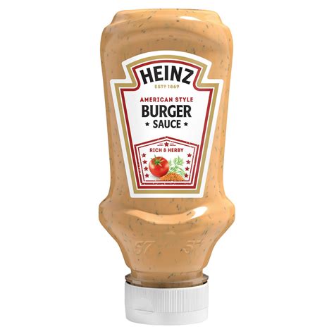 Heinz American Style Burger Sauce Aria Art