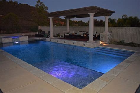 Custom Formal Pools And Spas San Diego Swimming Pool Builders San