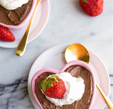 Baking powder, dutch process cocoa powder, unsalted butter, heavy whipping cream and 10 more. 5 minute Chocolate Mousse for Two | Dessert for Two