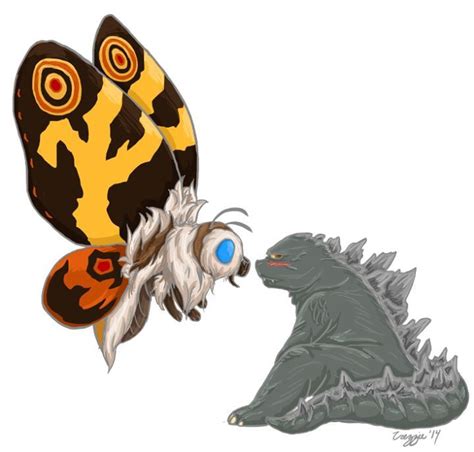 Mothra And Godzilla Godzilla Tattoo Godzilla 2 Godzilla Comics Cartoon