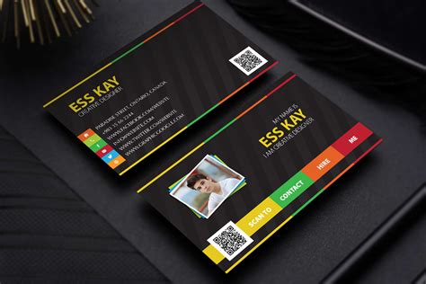 Free Designers Creative Personal Business Card Template Psdgraphic