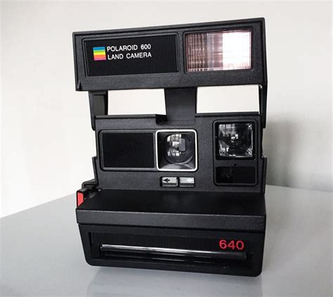 Vintage Polaroid 640 Instant Land Camera Film Photography