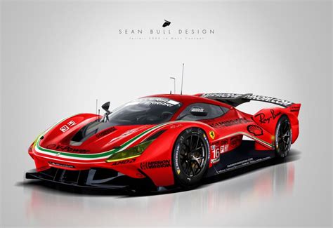 Sean Bull Design Se Met à La Ferrari Hypercar Pour Le Mans Endurance Info