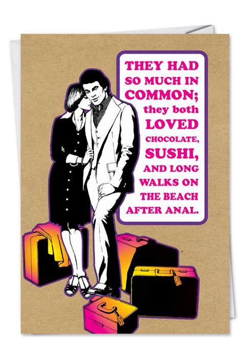 So Much In Common Funny Dirty Valentines Day Card