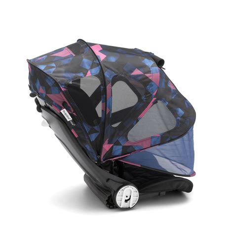 You can easily reposition the canopy to ensure your child is covered throughout the day. Order the Bugaboo Bee Breezy Sun Canopy online | Baby Plus