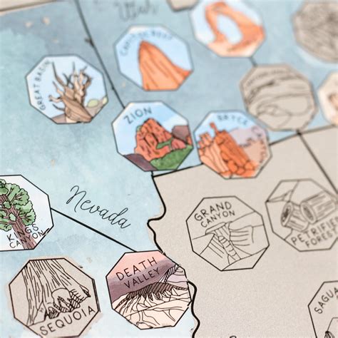 10 Best National Park Scratch Off Maps And Posters