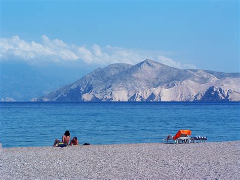 Ba Ka Otok Krk Tourismus Fotografieren Strand Webcam