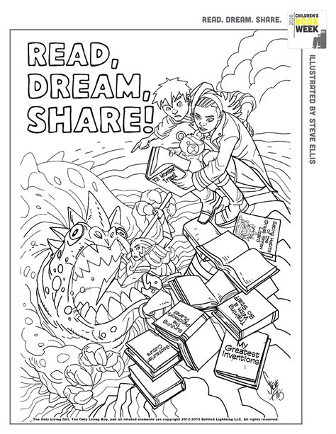 Coloring Book Pages Every Child A Reader