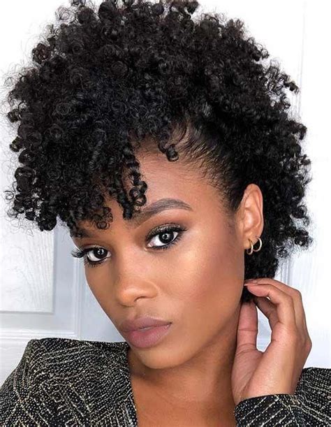 Trendy Faux Hawk Hairstyle For Natural Hair Hairstylesforcurlyhair