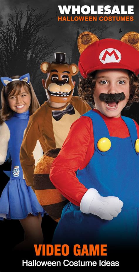 Check Out The Latest Video Game Costumes For This Halloween