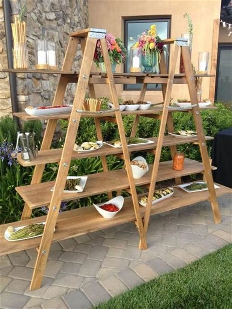 12 Up-cycled Ladder Shelves & Display Ideas | DIY to Make