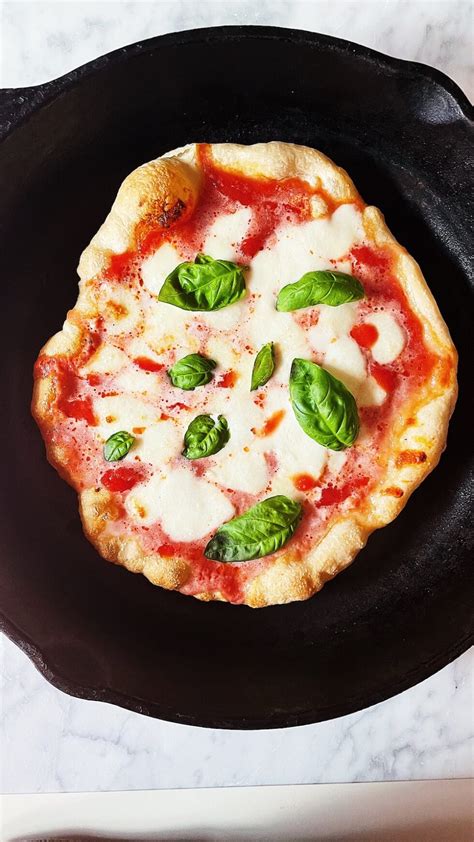 Italian Pizza Dough Recipe And Cast Iron Skillet Baking Gourmet Project